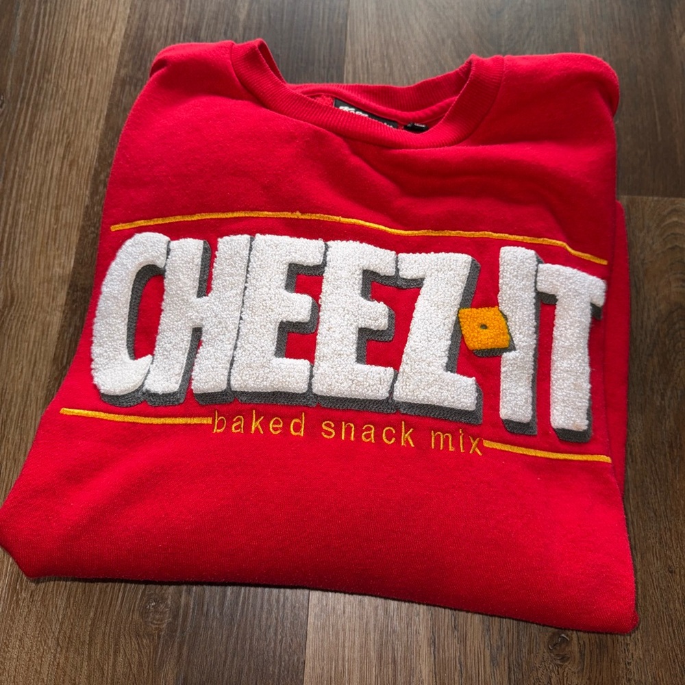 Cheez-It Red Sweatshirt